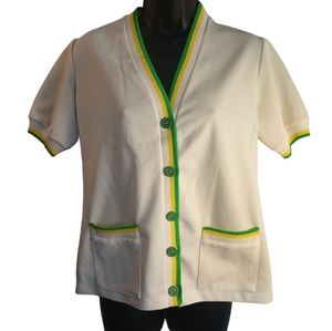 JC Penney Fashions Vintage Cardigan, women's 14. Vintage made smaller than size